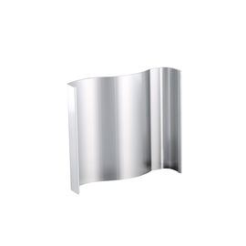 Cnc bewerkte Zilveren Helder 6063 Opgepoetst Aluminiumprofiel machinaal