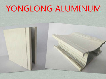 Het aangepaste Rechthoekhout beëindigt Aluminiumprofiel voor de Weerstand van de Deurcorrosie